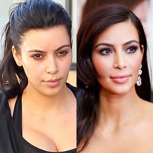 Kourtney kardashian deals no makeup