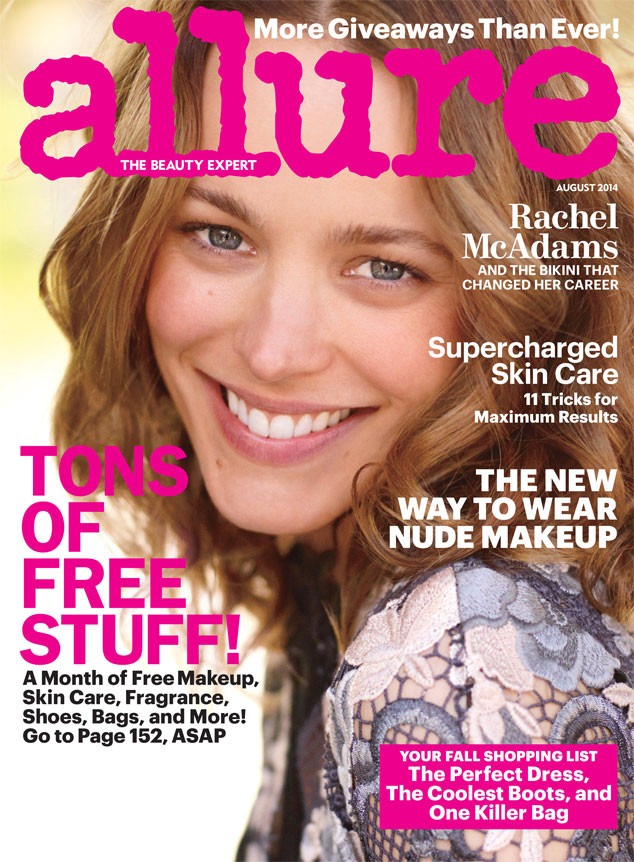 Rachel Mcadams Goes Fresh Faced For Allure Magazine Cover—see The Pic E News 9082