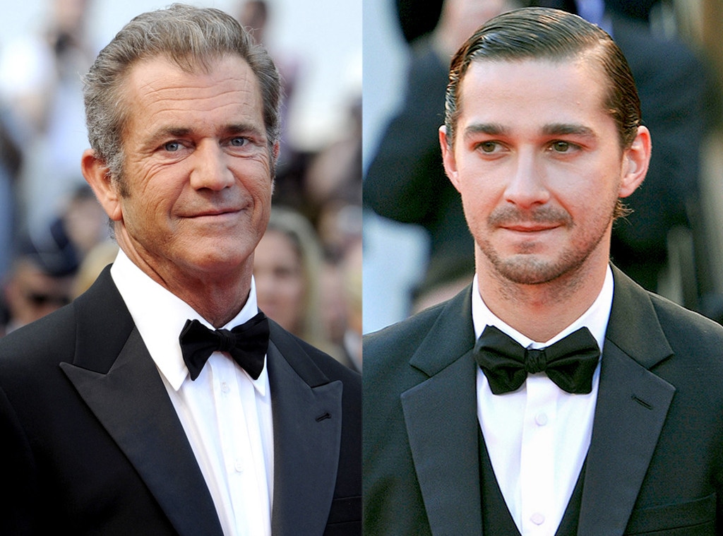 Mel Gibson, Shia LaBeouf