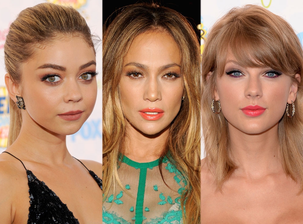 Sarah Hyland, Jennifer Lopez, Taylor Swift, Teen Choice Awards