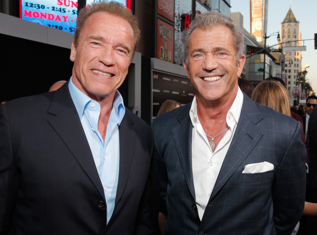 Arnold Schwarzenegger & Mel Gibson from The Big Picture: Today's Hot ...