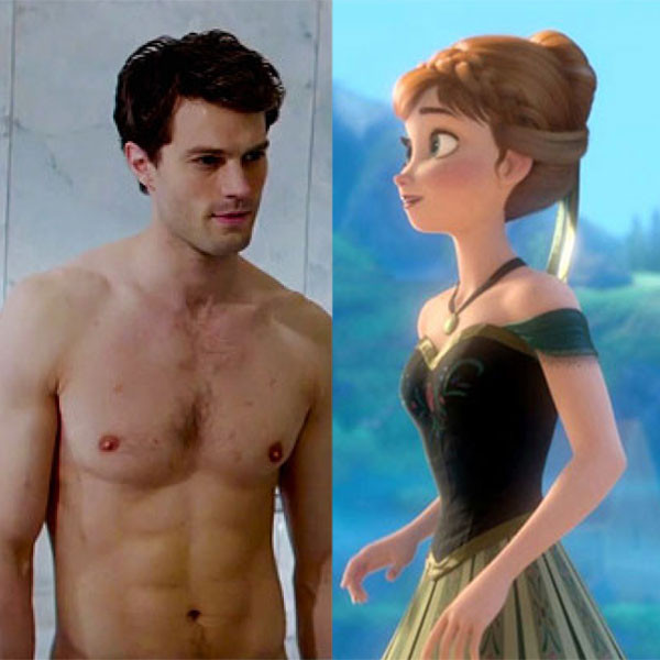 Fifty Shades Of Frozen Finally Mashes Up Disney And Sandm E Online