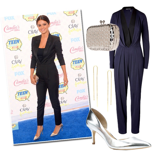 ann taylor tuxedo jumpsuit
