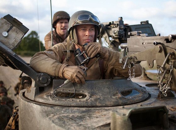 fury brad pitt