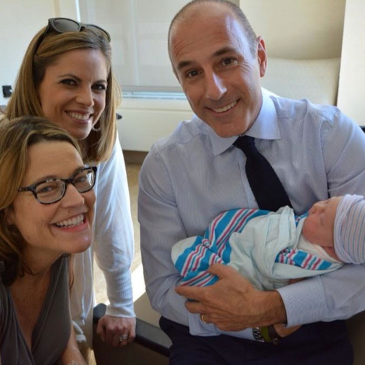Savannah Guthrie's Baby Meets Today Staff—See the Pics!
