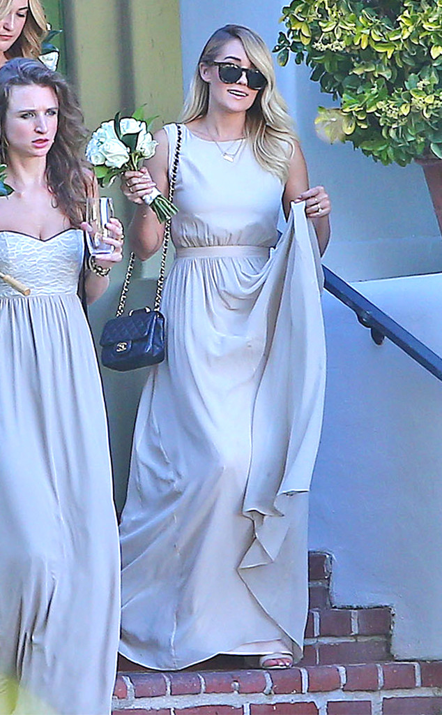 Lauren Conrad Is a Gorgeous Bridesmaid Six Weeks After Giving