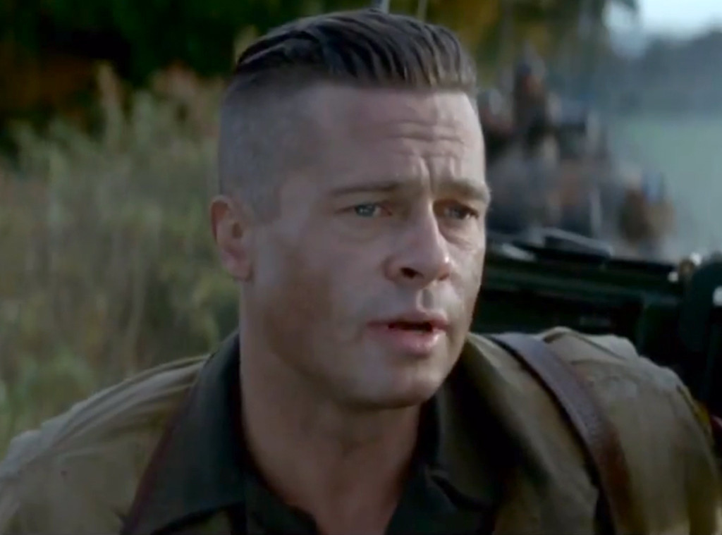 Mira a Brad Pitt con su nueva cola de caballo! - E! Online Latino - MX