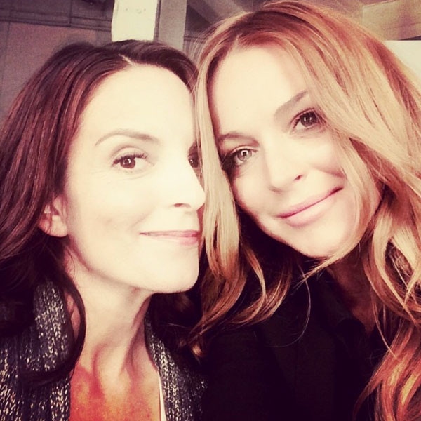 Tina Fey, Lindsay Lohan, Instagram