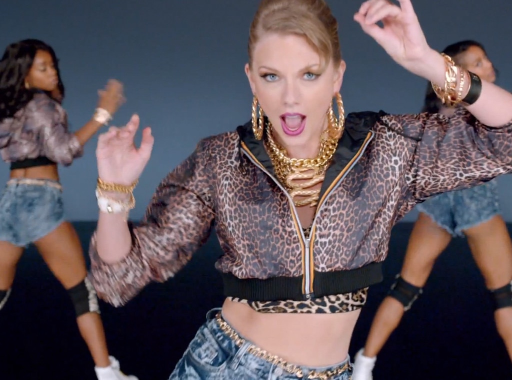 shake it off’ fits almost too perfectly with aerobic dance video