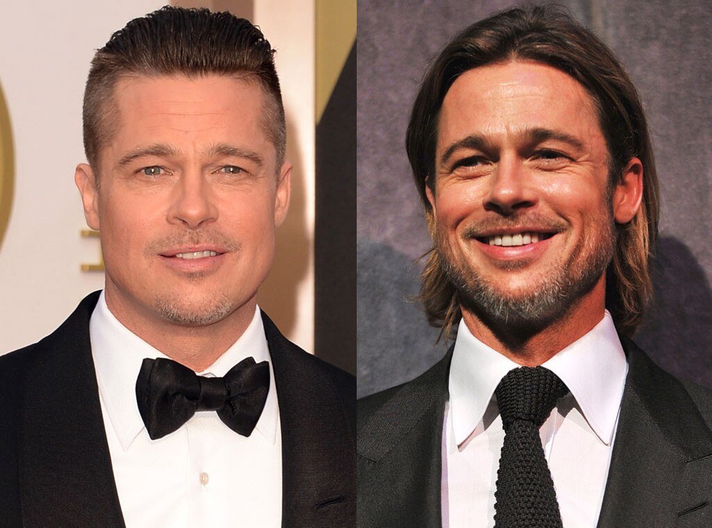 Brad Pitt from Bearded Celebs | E! News