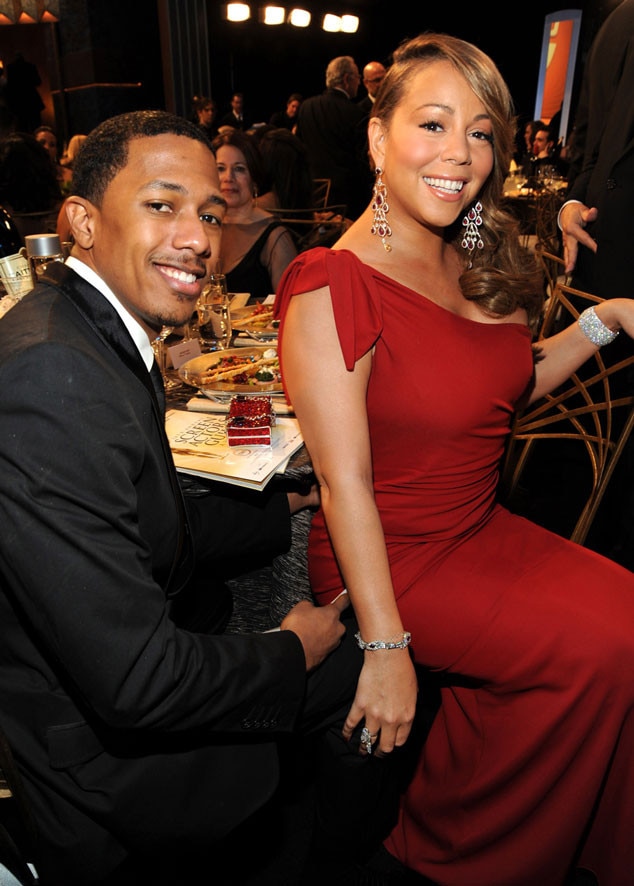 Sag Awards Date From Mariah Carey And Nick Cannon Romance Rewind E News 