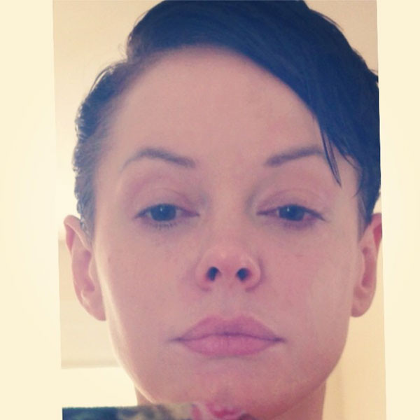 Rose McGowan Says Haircut Makes Her Look Like Hitler's Cousin E! Online