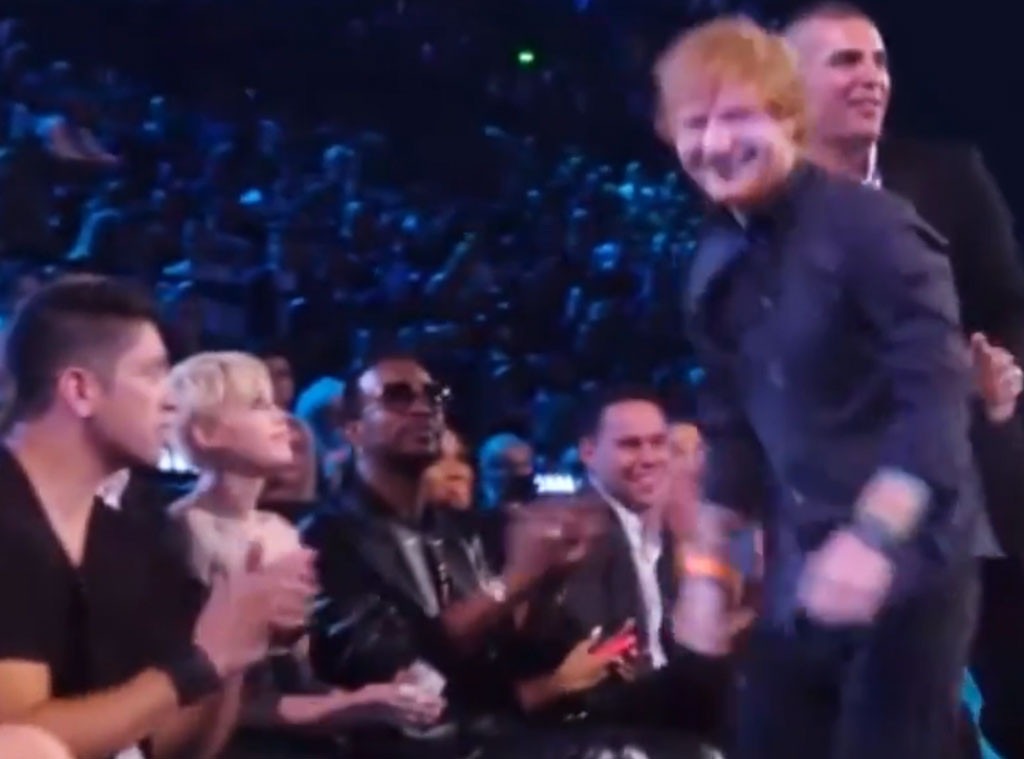 Ed Sheeran, Miley Cyrus, 2014 MTV VMA's