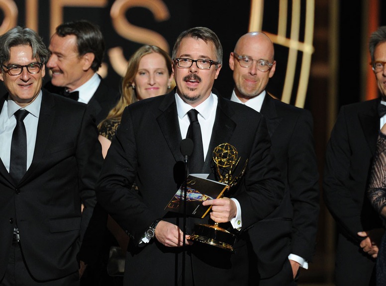 Vince Gilligan, Breaking Bad, Emmy Awards 2014 Show