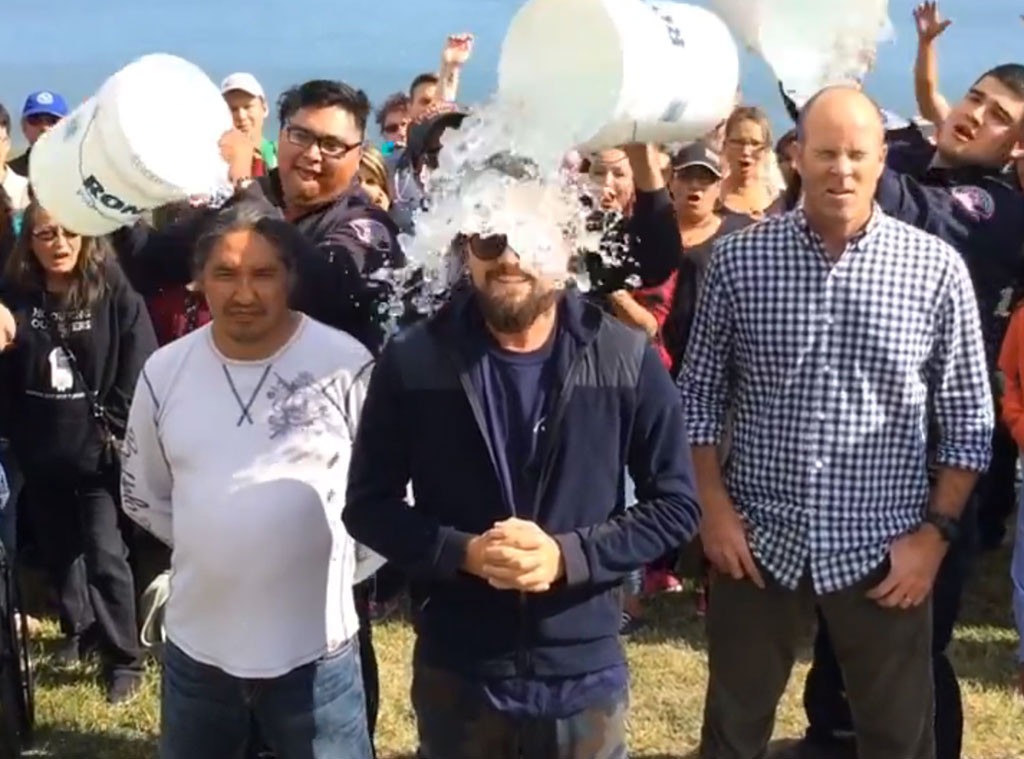 Leonardo DiCaprio, ALS Ice Bucket Challenge