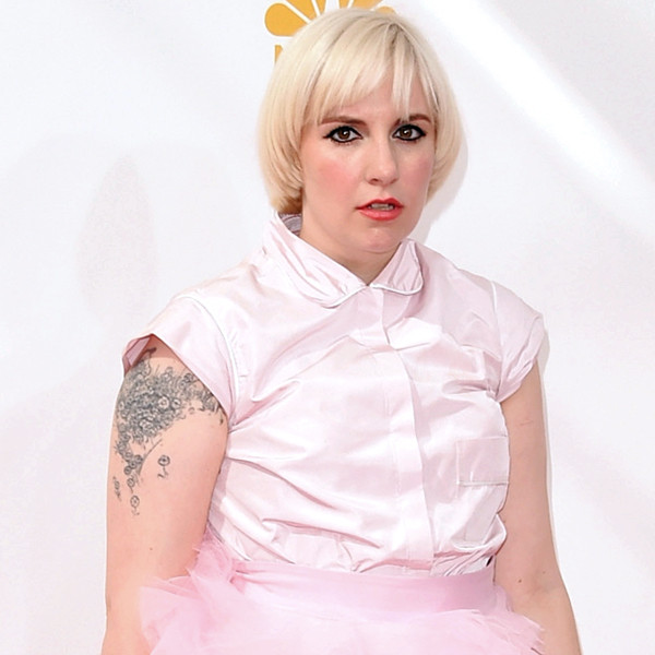 Lena Dunham My Platinum Blond Hair Is Not a Wig! E! Online