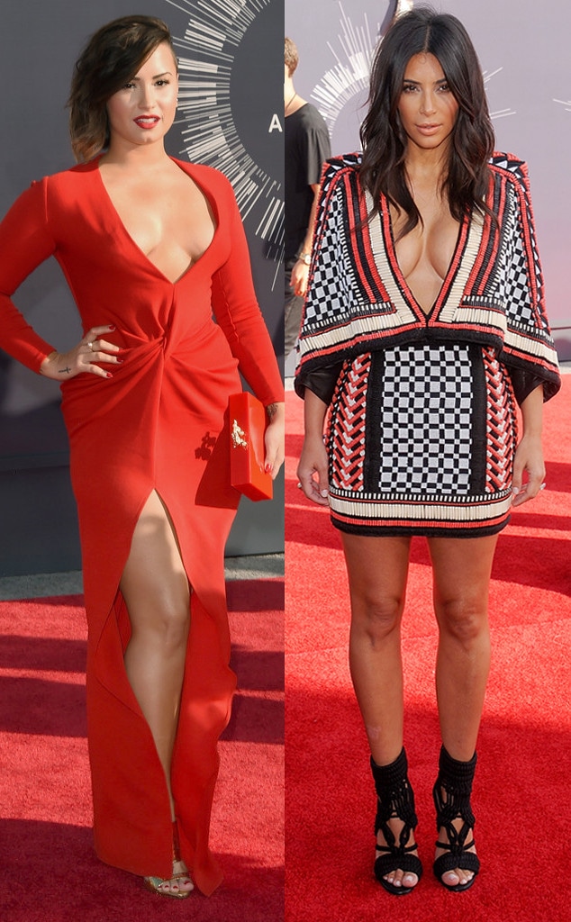 Demi Lovato, Kim Kardashian, MTV VMA's 2014