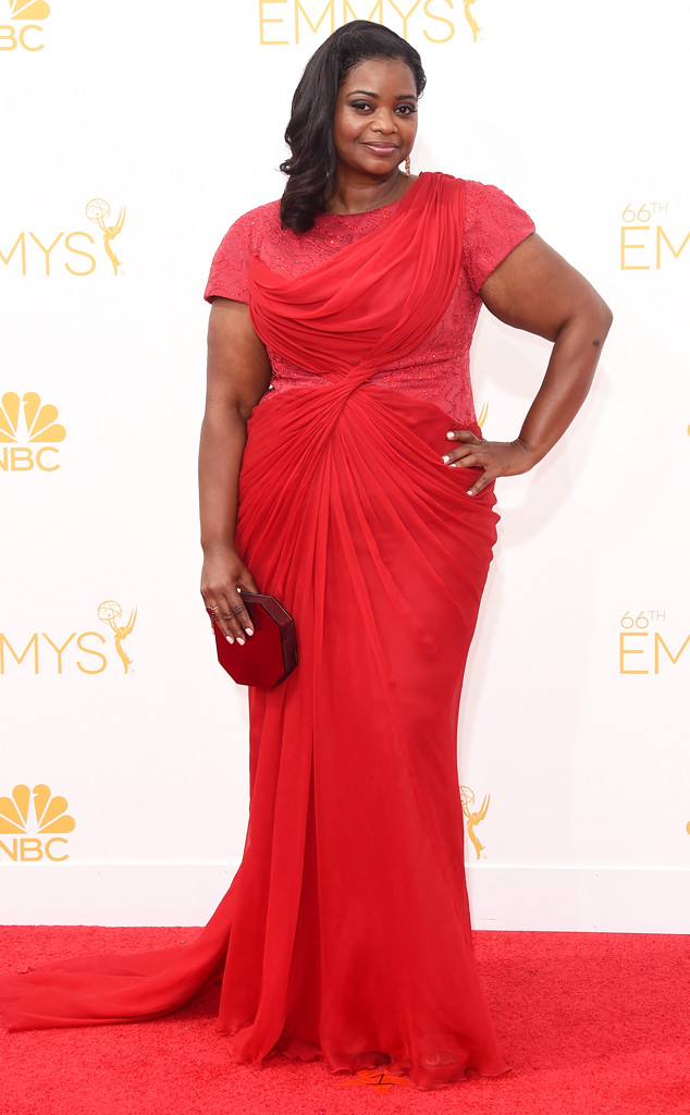 Octavia Spencer from 2014 Emmys: Red Carpet Arrivals | E! News