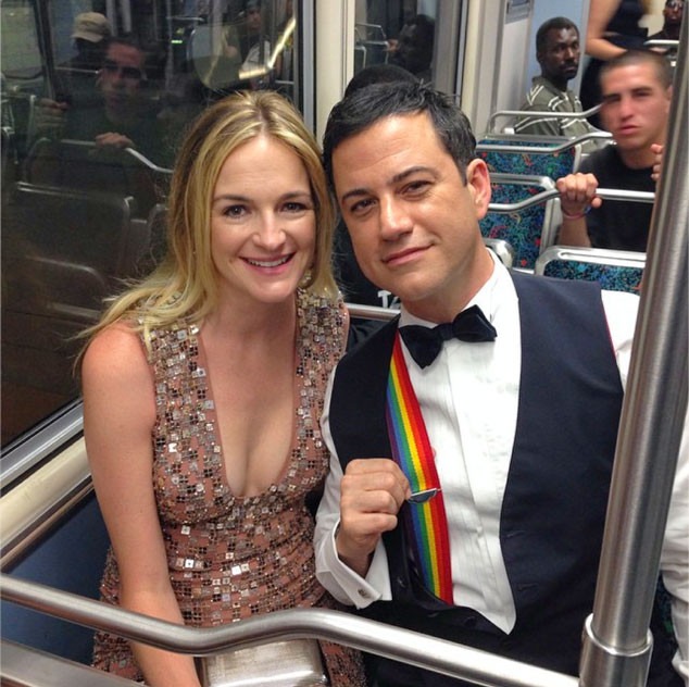 Jimmy Kimmel, Emmy Twit Pics, Subway