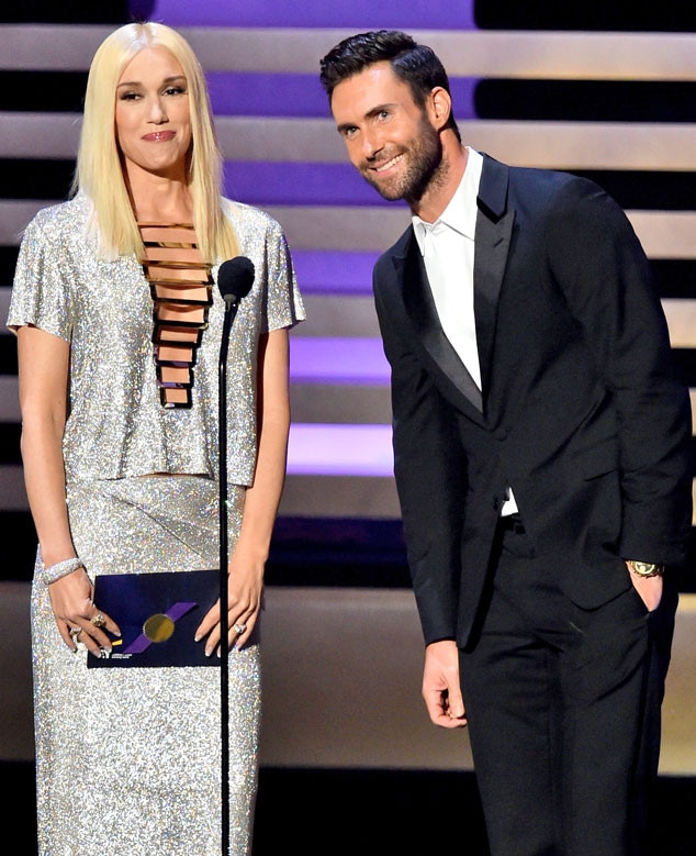 Gwen Stefani, Adam Levine, Emmy Awards 2014 Show