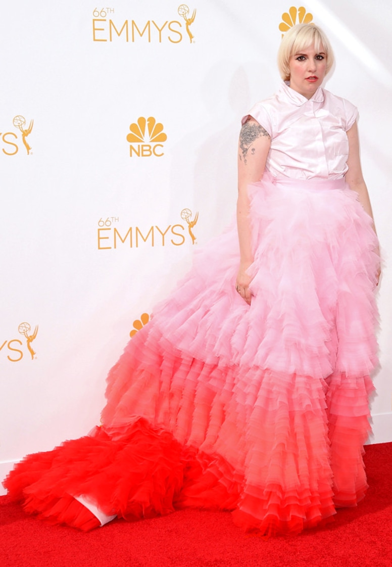 Lena Dunham, Emmy Awards 2014