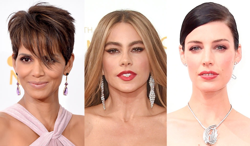 Halle Berry, Sofia Vergara, Jessica Pare, Emmy Awards 2014, Jewelry