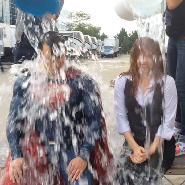 Henry Cavill Wears His Superman Costume for Ice Bucket Challenge