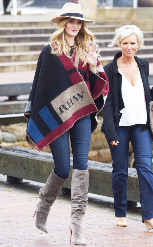 Rosie Huntington-Whiteley's Street Style