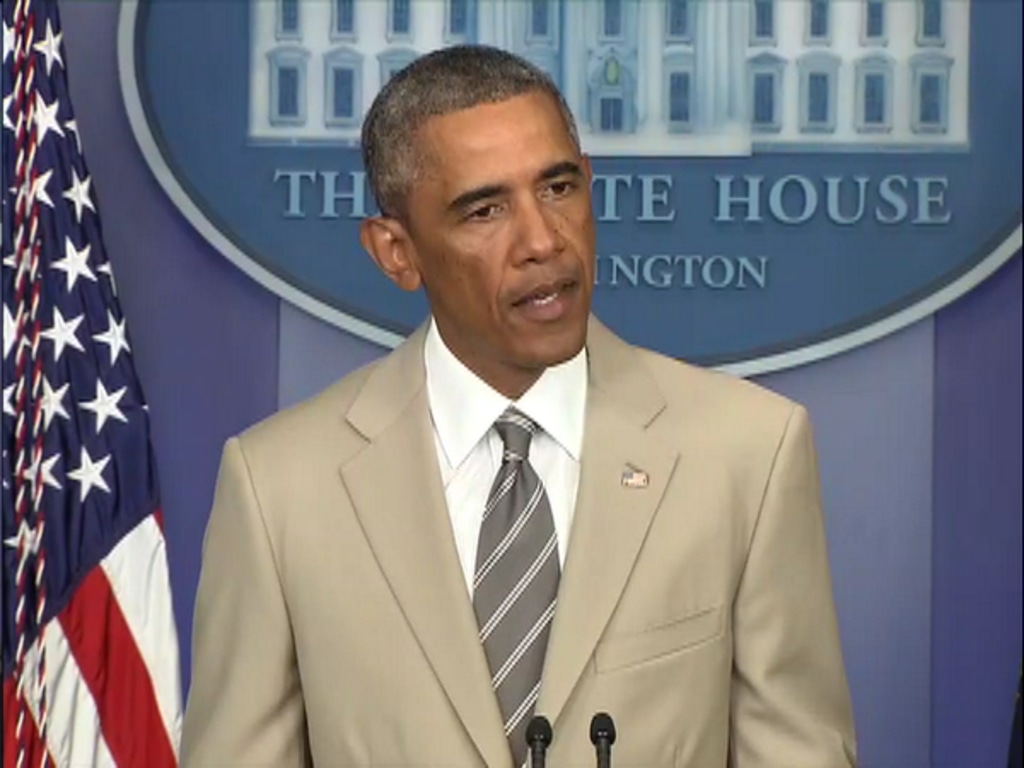 President Barack Obama, Summer Suit
