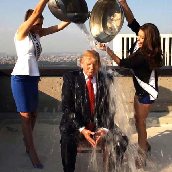Donald Trump, ALS Ice Bucket Challenge