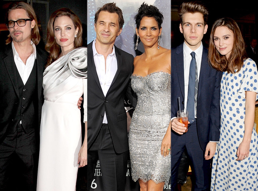 Brad Pitt, Angelina Jolie, Halle Berry, Olivier Martinez, Keira Knightle, James Righton