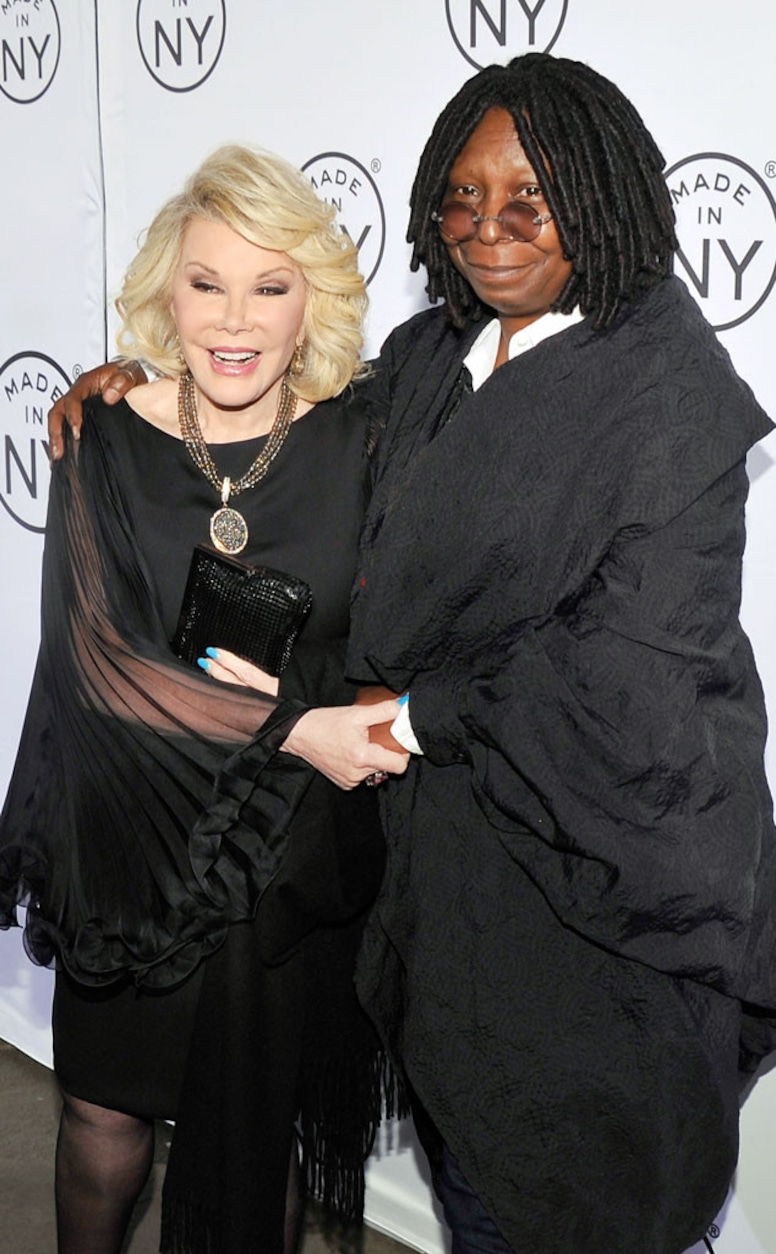 Joan Rivers, Whoopi Goldberg, Famous Friends
