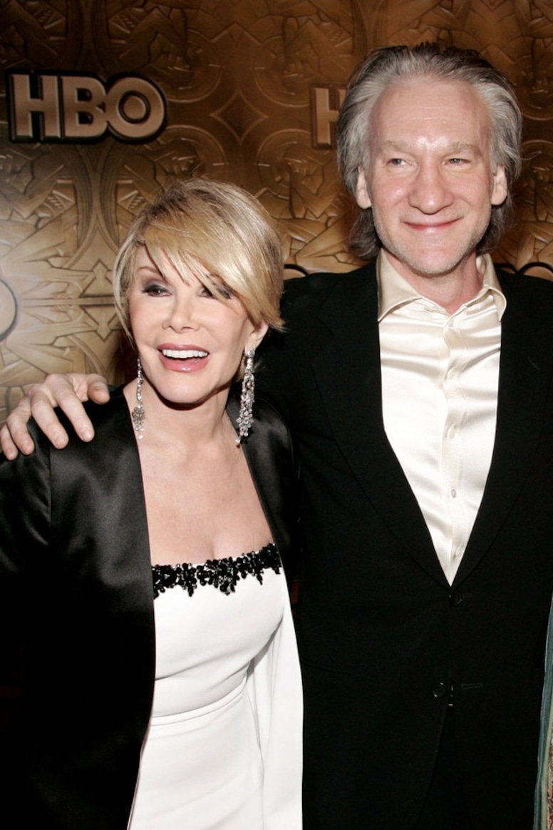 Joan Rivers, Bill Maher, Famous Friends