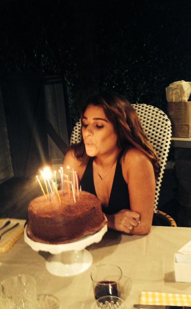 Lea Michele Celebrates 28th Birthday With Best GFs See Pics