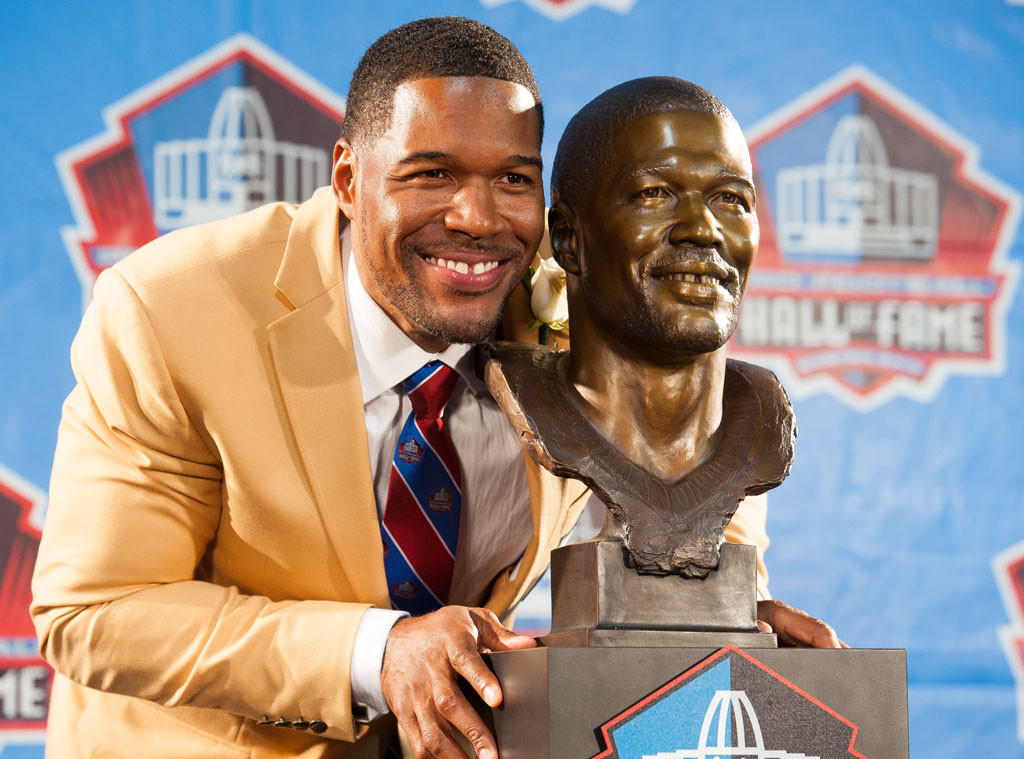 Michael Strahan Makes Emotional Speech At Hall Of Fame Induction E 