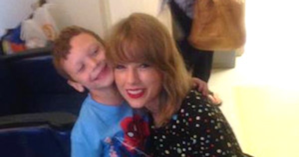 Taylor Swift Talks Spider-Man and Sings for 6-Year-Old 