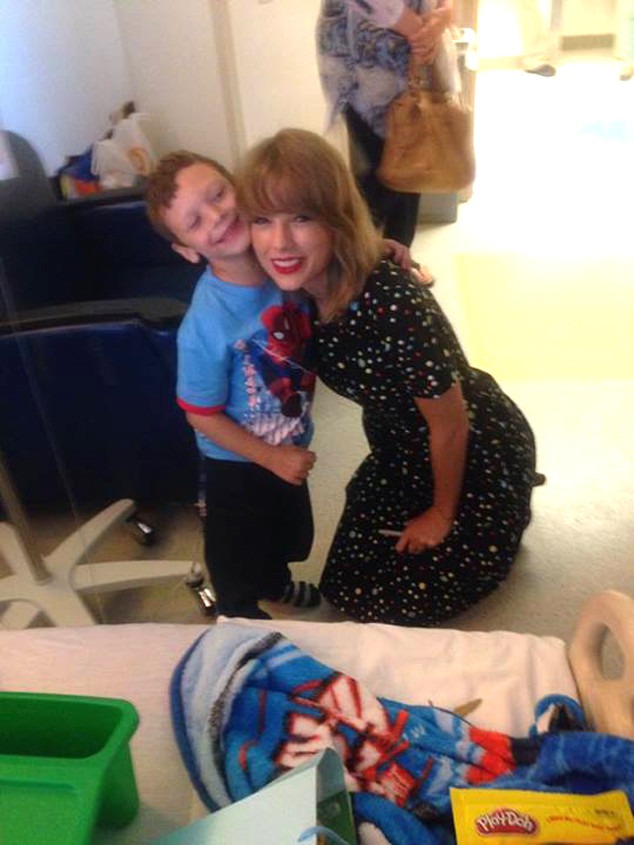 Taylor Swift Talks Spider-Man and Sings for 6-Year-Old Cancer Patient