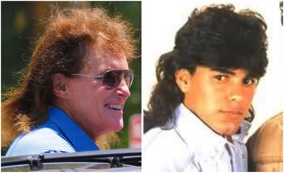 Bruce Jenner corta o cabelo estilo Chitãozinho e Xororó 