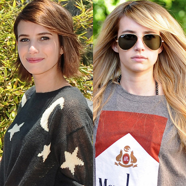 Emma Roberts' Hairstylist Talks About the Star's New \, image size:1080x1080