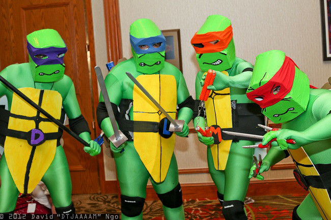 Turtles Cosplay From Terrible Teenage Mutant Ninja Turtles Cosplay E News 6493