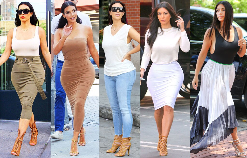 Kim kardashian summer clearance style