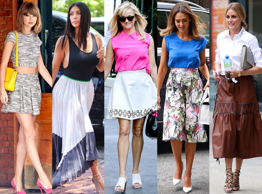 Reese Witherspoon, Kim Kardashian, Olivia Palermo, Taylor Swift, Jessica Alba