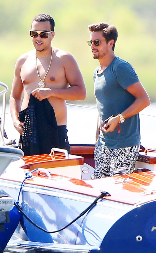 French Montana & Scott Disick from Kardashians Take the Hamptons! E! News