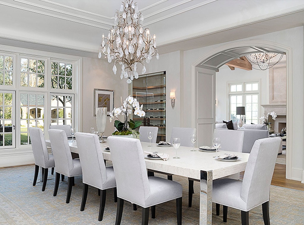 kim k dining room