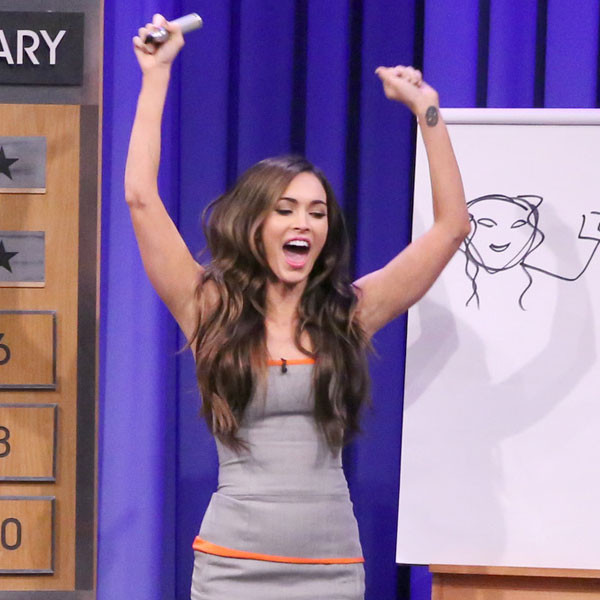 Megan Fox Plays Pictionary on The Tonight Show—Watch!