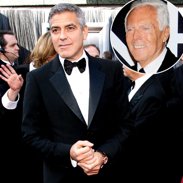 Giorgio Armani Reportedly Dressing George Clooney for His Wedding