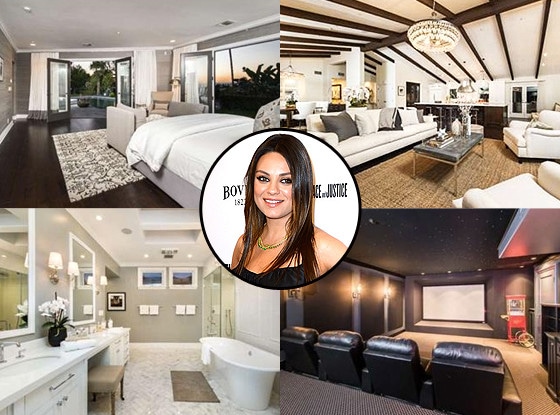 Mila Kunis, Home