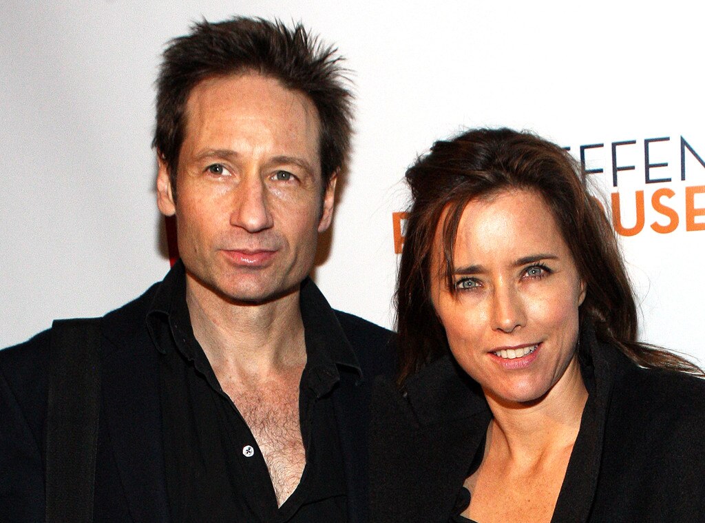 David Duchovny and Téa Leoni Prove They're Still Friendly After High