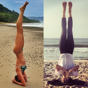 It S A Yoga Face Off With Gisele B 252 Ndchen And Hilaria
