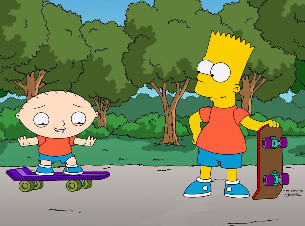 The Best Moments from the Simpsons/Family Guy Crossover - E! Online